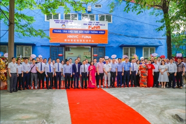 越南HNIVC-FUNA实训中心签约仪式&揭牌仪式隆重举行！！！！